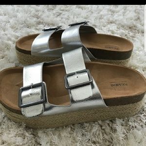 pull bear slip on platforms